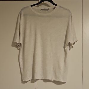 Vince Off-White Short Sleeve Tee